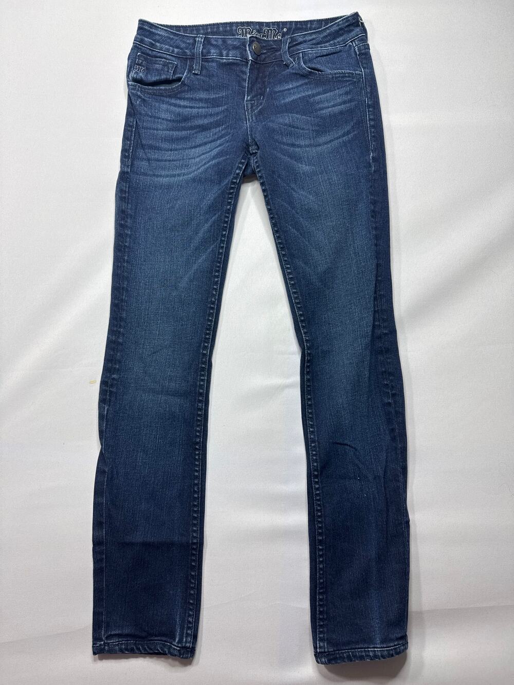 Miss Me Women's Megan Flap Pocket Bootcut (Skinny) Jeans - Size 26x28.5‎ *READ*